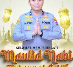 Wakapolda Sulsel Brigjen Pol. Nasri: Selamat Memperingati Maulid Nabi Muhammad SAW 1446 H/2024 M