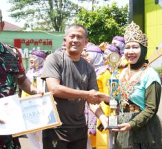 Meriahkan HUT TNI Ke-79 Kodim 0510/Tigaraksa Gelar Lomba Senam Penuh Semangat