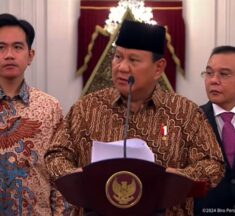 Nama-Nama Menteri Kabinet Merah Putih Prabowo-Gibran